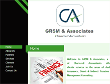 Tablet Screenshot of grsmca.com